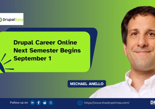 Carrera Drupal Online: el próximo semestre comienza el 1 de septiembre